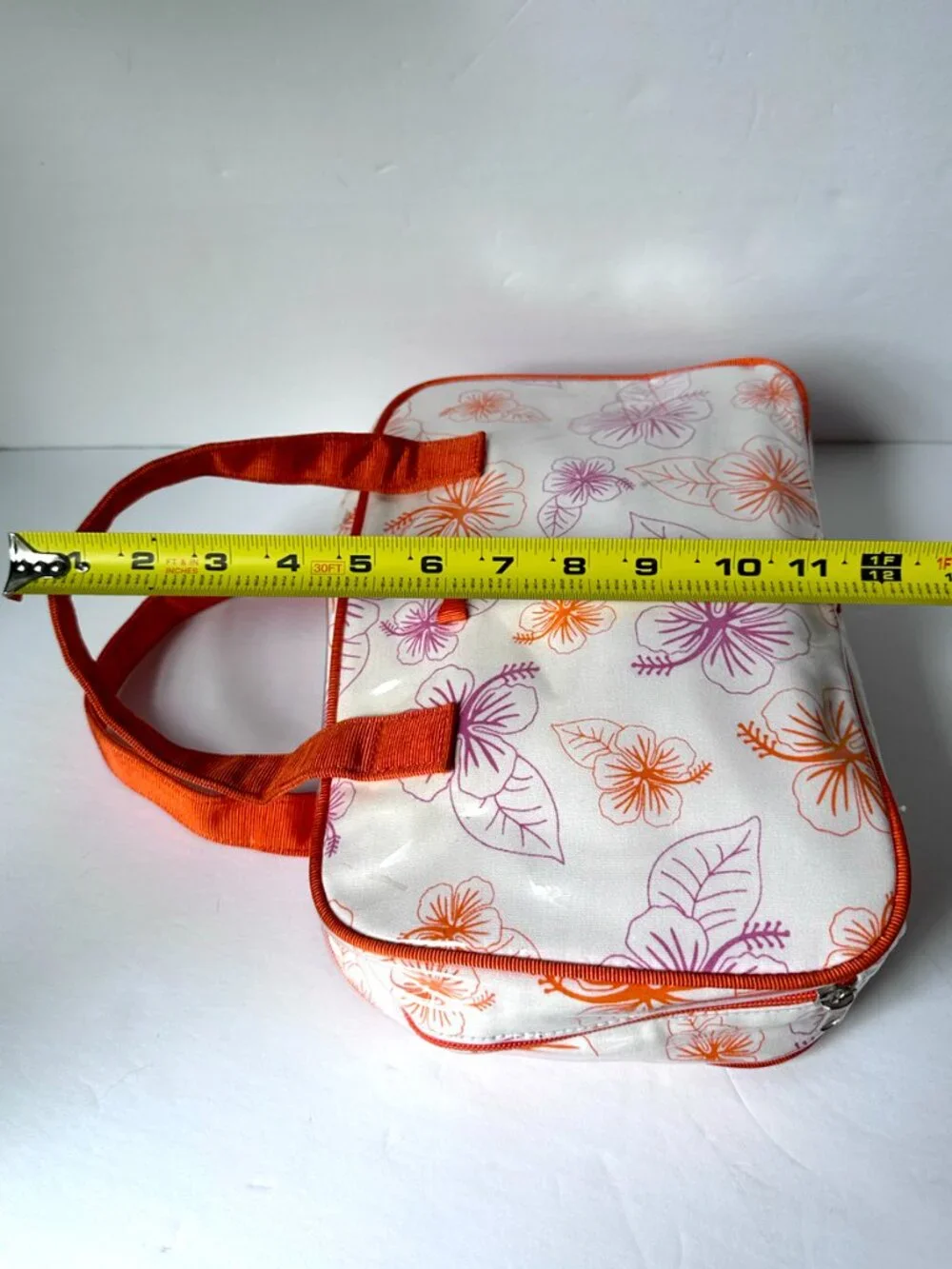 Liz Claiborne Hibiscus Travel Bag Set Floral Cosmetic Bag & Fold-Out Organizer